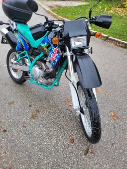 Kawasaki KLX 650 dualsport , el.štartér TOP, vodičák A2 - 3