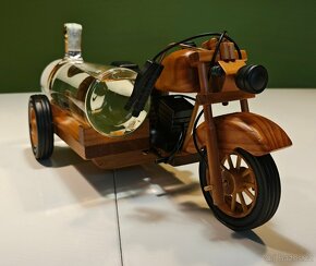 Dřevěná motorka se slivovicí - 3