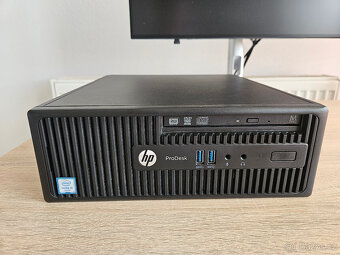 Predam HP Prodesk 400 G3 SFF + 500 GB SSD - 3