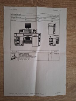 Psací stůl rohový - 3
