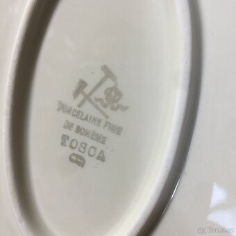 Poměnky mísa, tác. porcelain fine de Bohéme Laughlin - 3