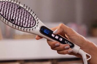 žehličky na vlasy Solac MD7401 Expert Ionic Brush, nepoužíva - 3