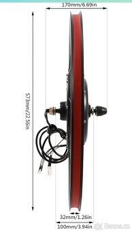 Sada pro přestavbu elektrického kola 26" 48v1000w - 3