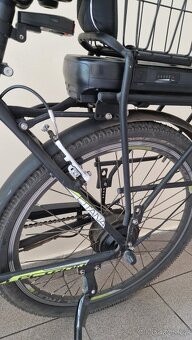 Dámské městské elektro kolo LECTRON s zadním nábojem a bater - 3