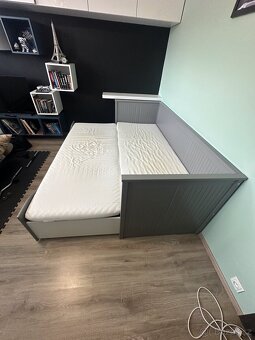 Rozkládací postel HEMNES - 3