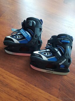 Lední dětské brusle zn. WORKER vel. 32-35 - 3