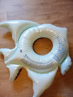 Dětský nafukovací kruh do vody - ryba pro děti 3+/Intex - 3