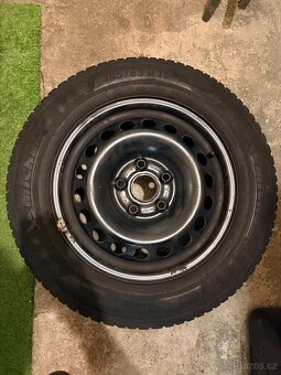Plechová kola +zimní pneumatiky - 3