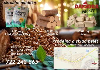 Brikety buk/dub válcové - 3