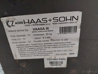 Prodám krbová kamna - 3