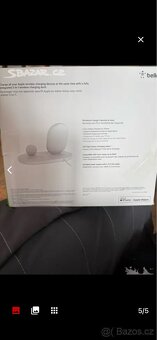 Bezdrátová nabíječka pro IPhone /Apple Watch 3 v1 - 3