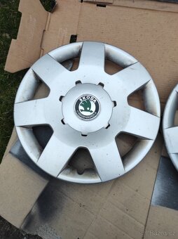2 kusy poklice Škoda Fabia I. (14") - 3