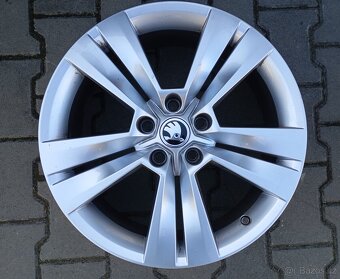 Alu kola originál Škoda Karoq 5x112 R18 Mytikas - 3