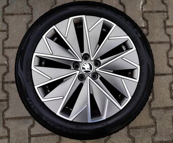 Alu kola originál Škoda Scala, Kamiq 5x100 R17 Propus - 3