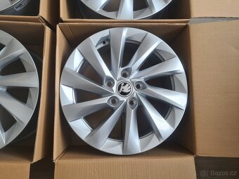 NOVÉ Alu SAGITTA 7Jx16" ET 43 Octavia, Superb ORIG - 3