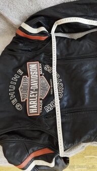 Harley Davidson Miss Enthusiast kožená bunda vel.M - 3