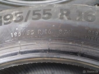 195/55/16 letní pneu CONTINENTAL a MICHELIN 195/55 R16 - 3