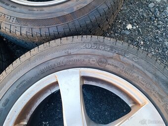 Sada ALU kol VW T5 5x120 R16 / Letni pneu - 3