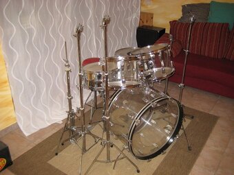 Bicí souprava Ludwig Clear Vistalite, 1. série z roku 1972 - 3