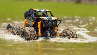 RC auto šestikolka obojživelník NOVÝ + DÁREK - 3