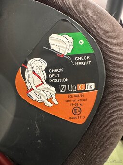 Autosedačka BeSafe iZi Up X3 fix 15-36 kg - 3