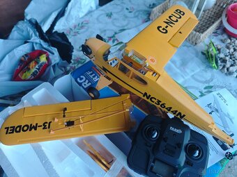 Nové RTF Brushless letadlo gyro 650mm 3D-6G 2s lipo 5ch - 3