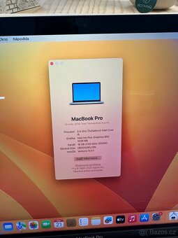 MacBook Pro 2019 - i5 / 256GB - 16GB RAM - 3