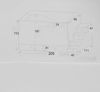 Palanda dětská, dvoupatrová - 3