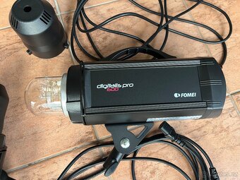2× Fomei Digitalis PRO 600 – profi záblesky, TOP stav - 3