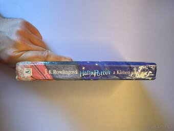 Harry Potter a Kámen mudrců, první české vydání 2000 - 3
