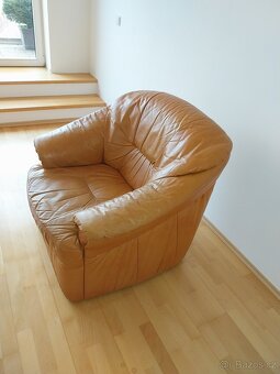 Kožené křeslo Böhm Jihlava - 3