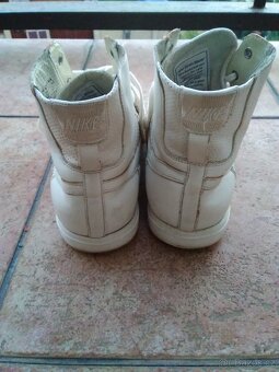Originál kožené boty Nike bílé. - 3