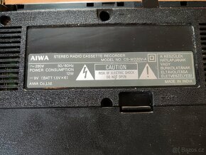 Radiomagnetofon Aiwa CS-W220V - 3