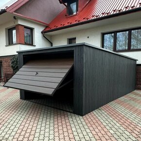 Plechová garáž 3,5 x 6 m - 3