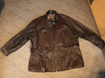 Kožená bunda pánská zn. Seidel (cca L-XL) - 3