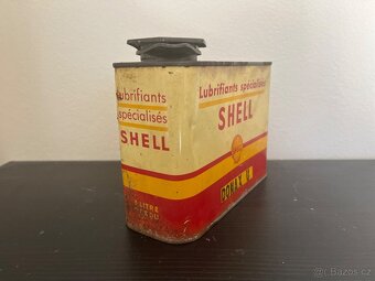 Plechovka od oleje Shell - 3