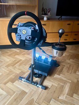 Volant Thrustmaster 599xx Alcantara, pedály+páka+stojan - 3