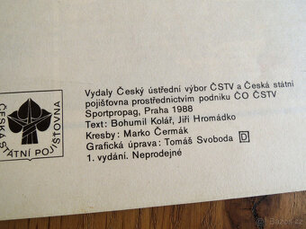 komiks Marko Čermák Modrá pětka 1988 komiksy - 3