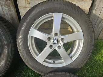 16" 5x112 6,5J ET46 ŠKODA OCTAVIA 4 zimní sada - 3