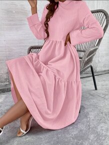 Shein volánové dlouhé šaty - NOVÉ - 3