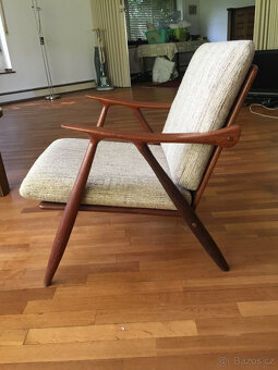 Originální Mid Century Lounge Ensemble, jedinečný Styl Fred - 3