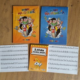 Desky s písmenky a čísly - 3