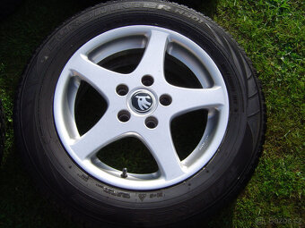 4X ZIMNÍ HLINÍKOVÁ KOLA ŠKODA OCTAVIA II 195/65 R15 - 3