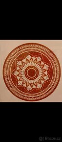 Mandala - ručně malovaná (i na přání) - 3