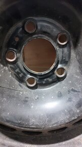 Plechové disky R16,+ zimní pneu +,poklice - 3