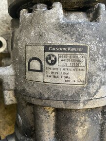 Klima kompresor bmw e46 320d 110kw - 3