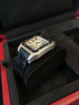 Pánské hodinky Cartier Santos 100 XL 2656 2008 - 3