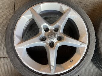Alu kola OPEL ZAFIRA MERIVA ASTRA 5x110 letní 225/40R18 - 3