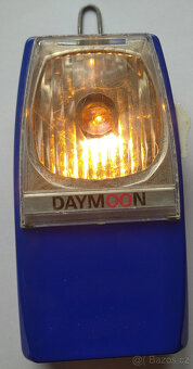Retro modrá kapesní svítilna Daymoon - funkční - 3