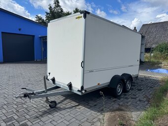 Skříňový přívěs Humbaur , 4 x 1.8 x 2m, nová STK, nové pneu - 3
